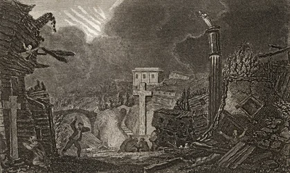 Commencement of the Earthquake in Messina in 1783
